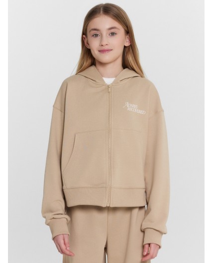 Толстовка белый перец +печать