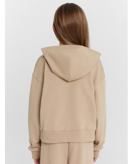 Толстовка белый перец +печать