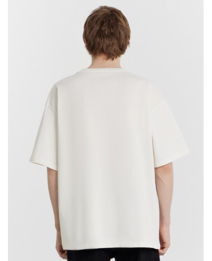 Футболка св.молочный +печать1