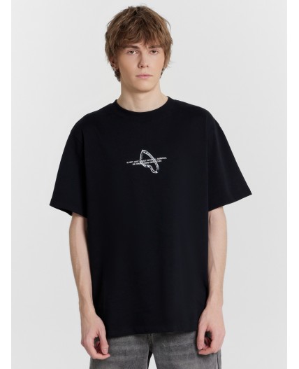 Футболка черный +печать9