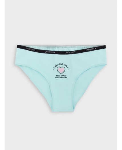 Трусы сахарная пудра +печать