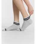 Носки св.серый меланж