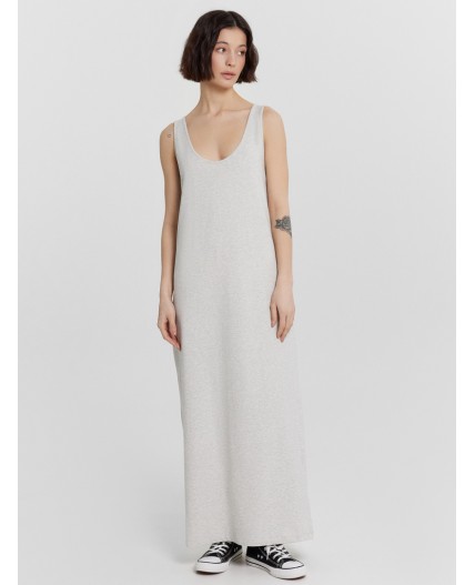 Платье серый меланж 4306-А-1