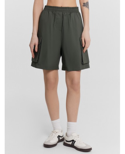 Шорты темный хаки