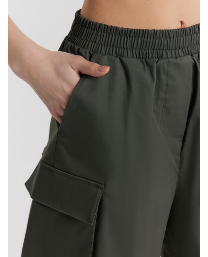 Шорты темный хаки