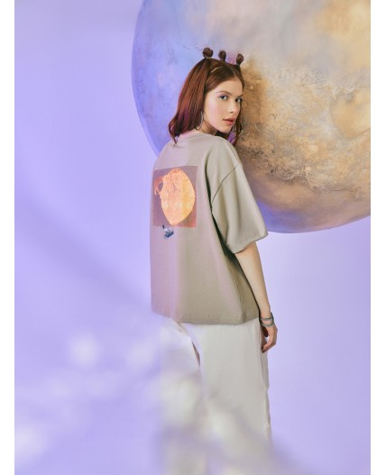 Футболка алюминий +печать