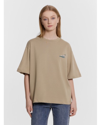 Футболка алюминий +печать