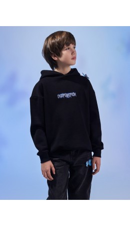 Анорак черный +печать