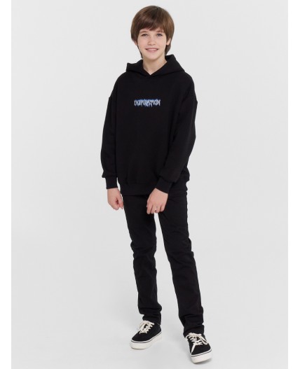 Анорак черный +печать