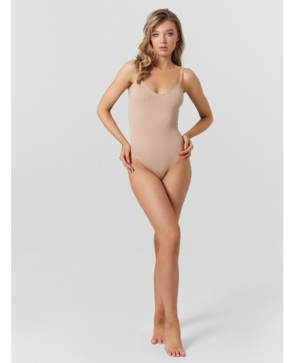 Боди бежевый 1