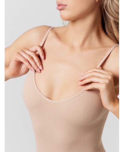 Боди бежевый 1