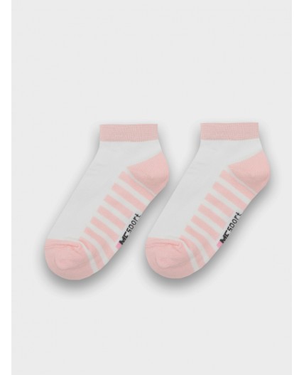 Носки белый /розовый