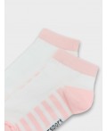 Носки белый /розовый
