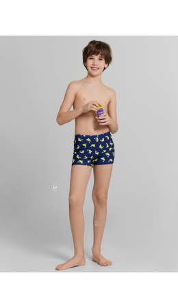 Трусы купальные акулы на т.синем