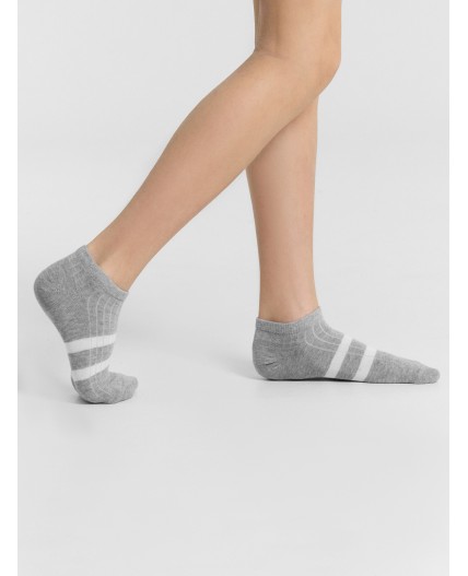 Носки серый меланж