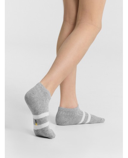 Носки серый меланж