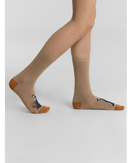 Носки капучино