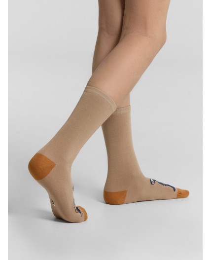 Носки капучино