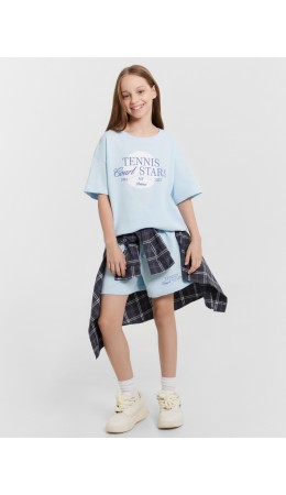 Комплект голубое небо +печать