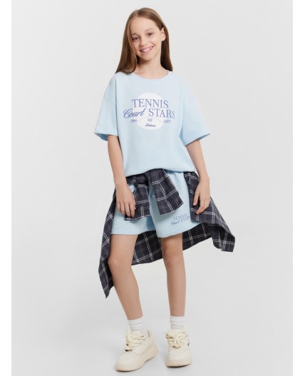 Комплект голубое небо +печать