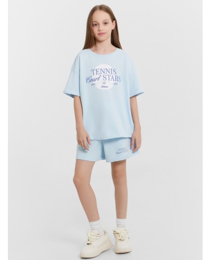 Комплект голубое небо +печать