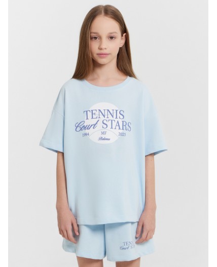 Комплект голубое небо +печать