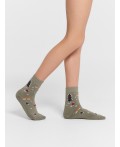 Носки оливка