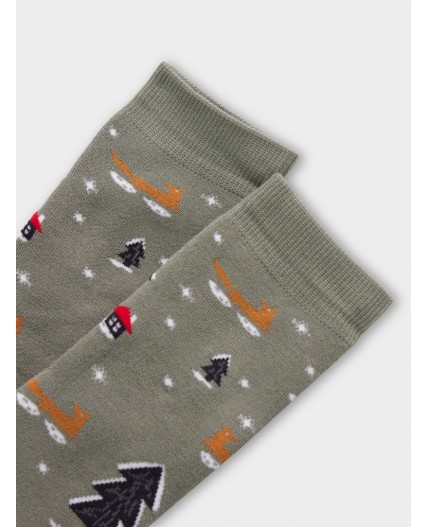 Носки оливка