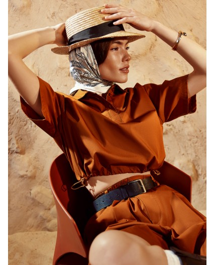 Футболка карамель