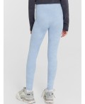Легинсы набивка голубой acid wash