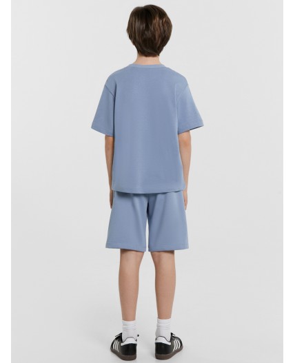 Комплект серо-синий +печать