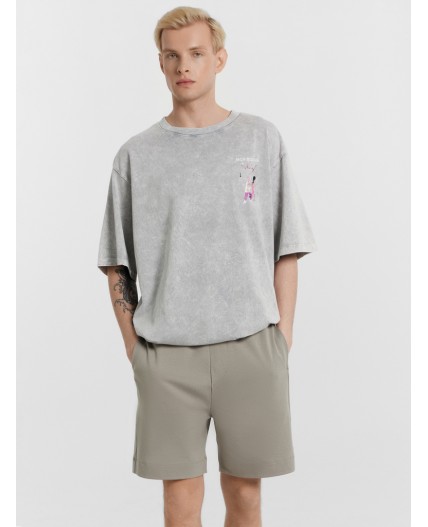 Шорты серо -зеленый