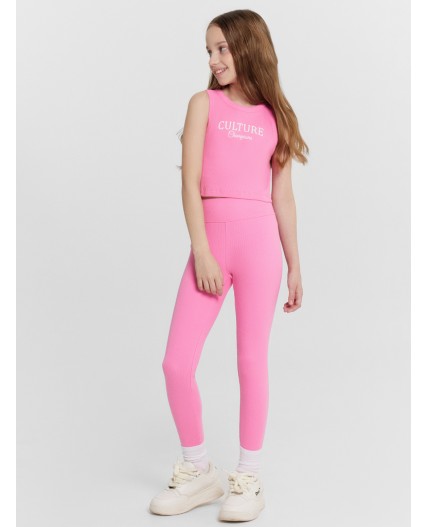 Легинсы розовое саше