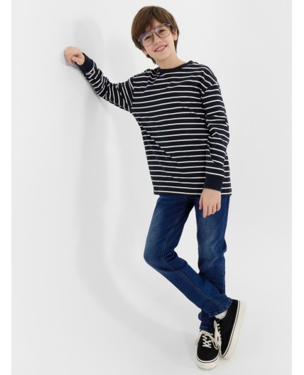 Брюки темно -синий