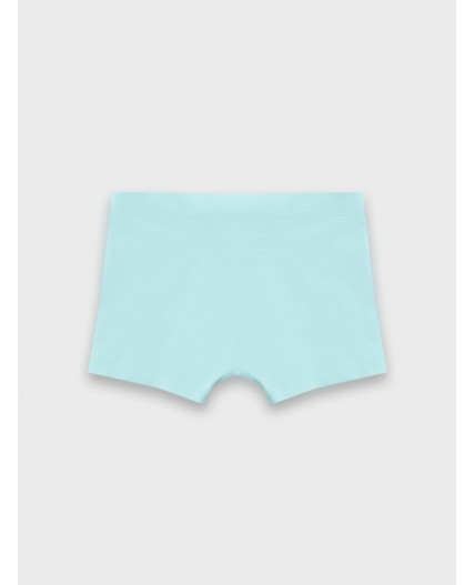 Трусы голубой +печать