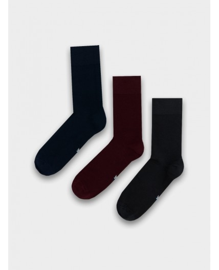 Носки т.синий /бордовый /графитовый/