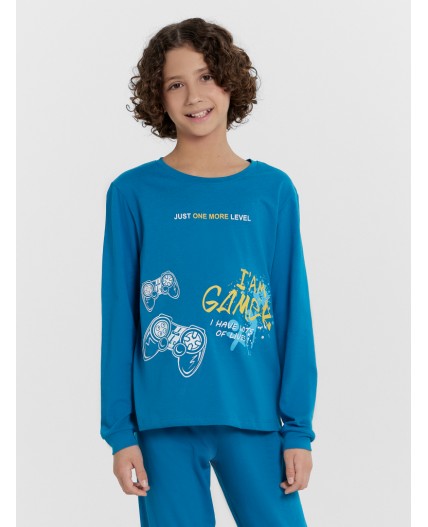 Комплект т.бирюзовый +печать