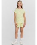 Шорты лимоны на желтом +печать