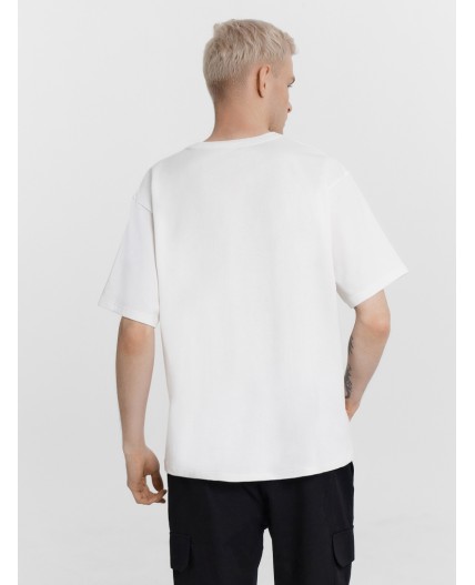 Футболка белый +печать