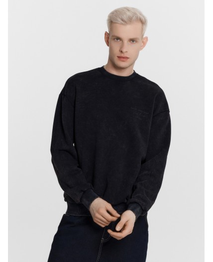 Свитшот серая варка +печать