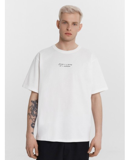 Футболка белый +печать5