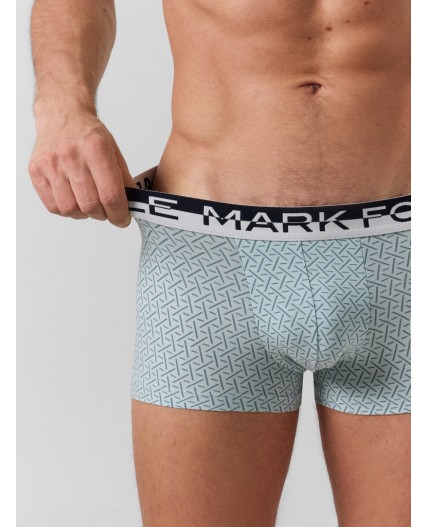 Трусы узор на голубой дымке +бриз