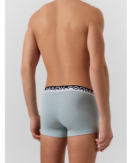 Трусы узор на голубой дымке +бриз