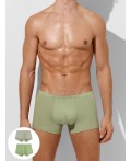 Трусы зеленый чай +серо -зеленый