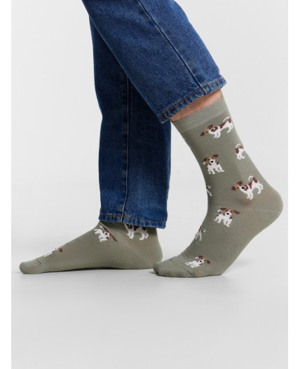 Носки оливка