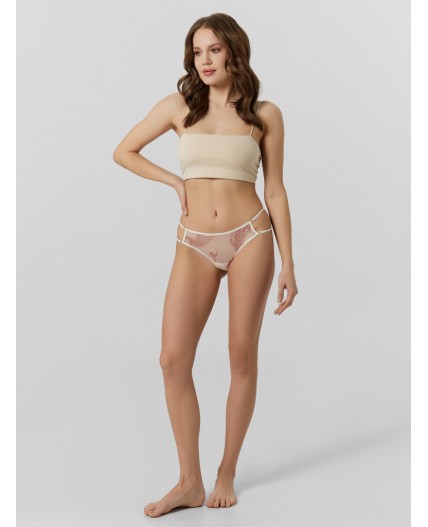 Трусы тату на персиковом