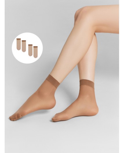 Носки нюдовый-2/