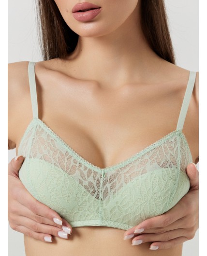Бюстгальтер мятный