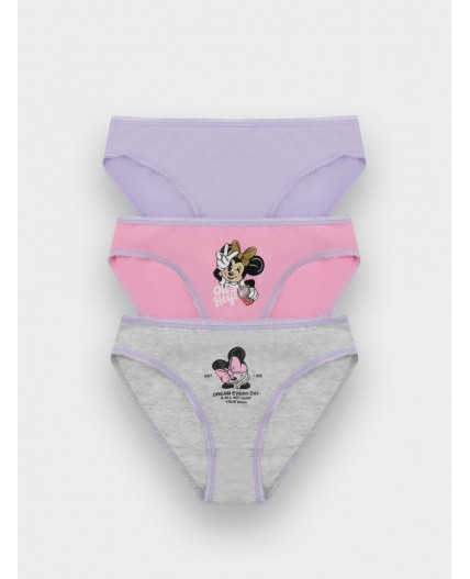 Трусы серый меланж 4306-А +печать1