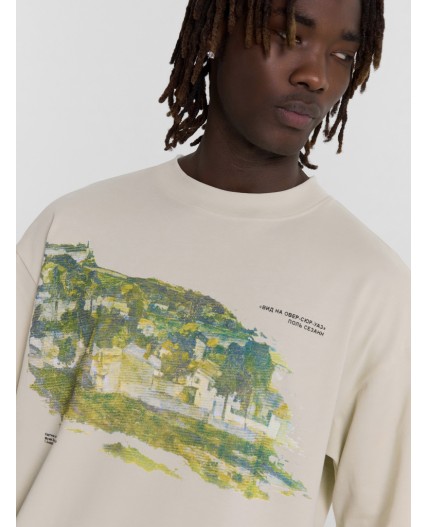 Футболка св.фисташка +печать